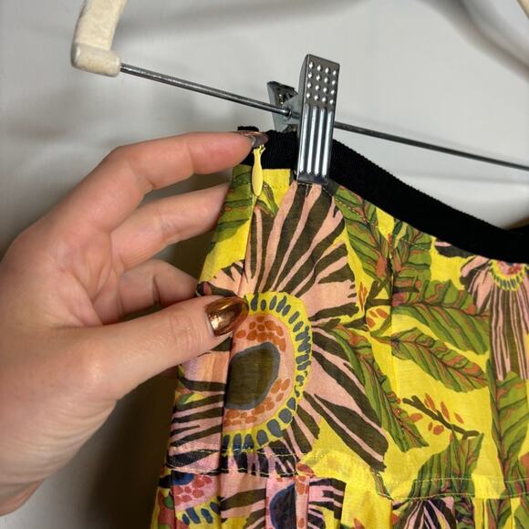 Red Valentino Floral Cotton Maxi Skirt - Picture 7 of 8